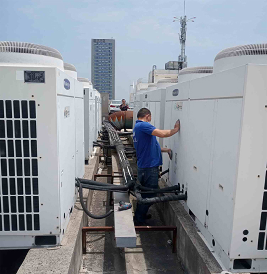 安庆市中央空调制热和不制冷系统维修方法